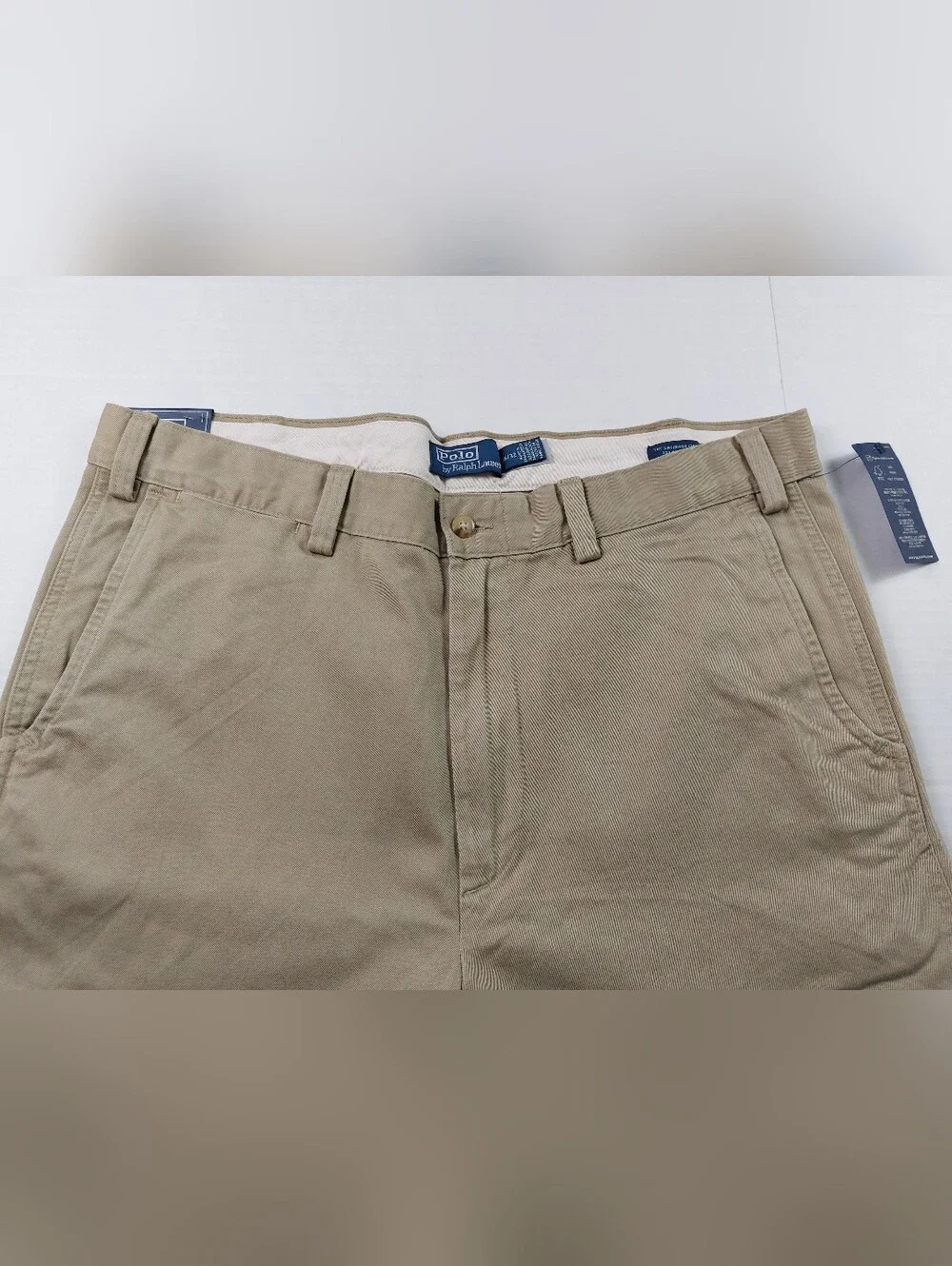 Polo Ralph Lauren The Salinger Chino Pants Mens 36(38)x32 Khaki Heritage NWT